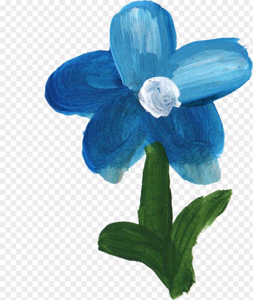 Blue Flower Petal PNG