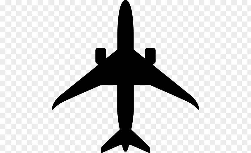 Boeing 787 Airplane Silhouette Aircraft PNG