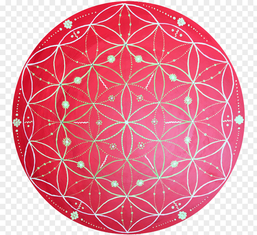 Circle Mandala Overlapping Circles Grid Coloring Book Poster PNG