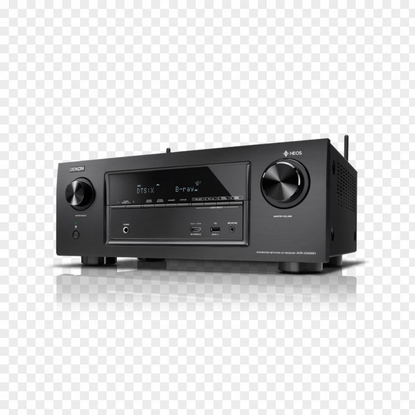 Denon AVR-X2400H 7.2 Channel AV Receiver AVR X2400H PNG