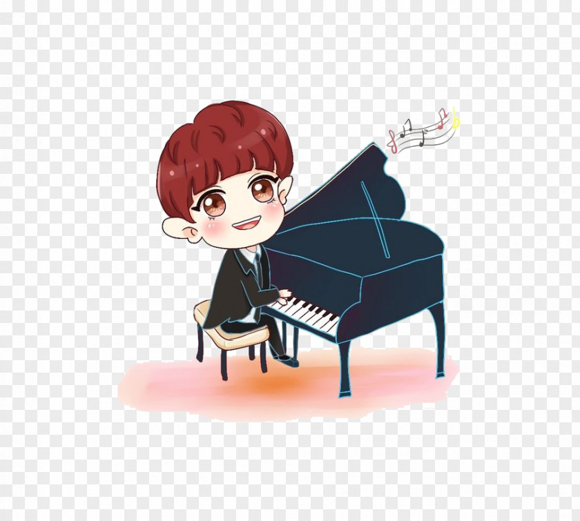 Piano Musical Instrument Cartoon PNG