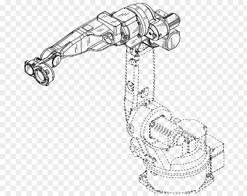 Robot Industrial Technical Drawing Industry PNG