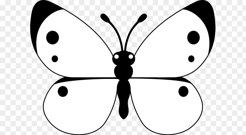 Butterfly Monarch Clip Art Brush-footed Butterflies Cabbage White PNG