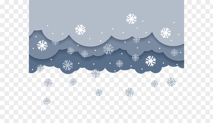 Fantasy Snowflake Pattern Level Snow Cartoon Wallpaper PNG