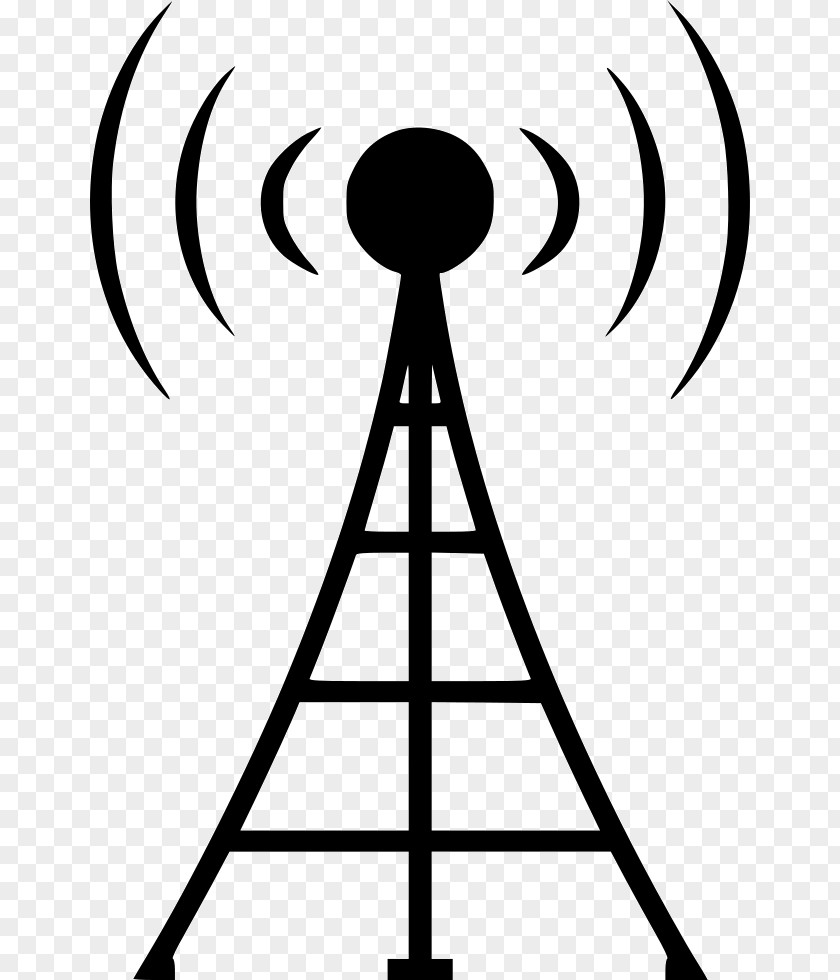 Mobile Signal Radio Broadcasting Aerials PNG