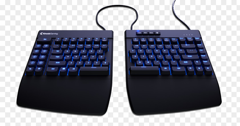 Computer Mouse Keyboard Freestyle Edge Split Gaming Ergonomic Keypad PNG