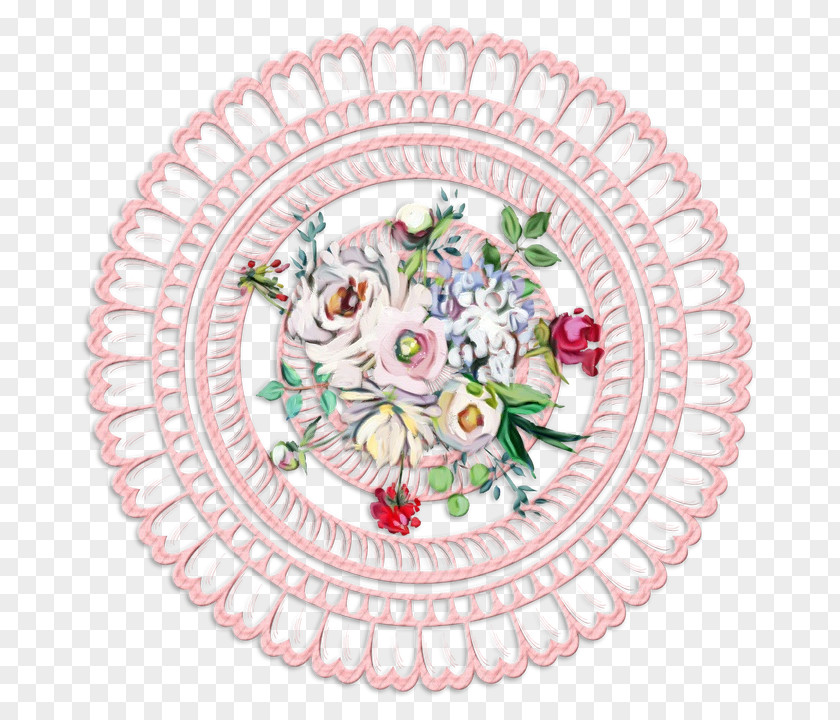 Dishware Plate Pink Tableware Platter PNG