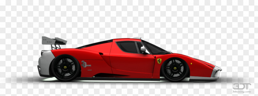 Enzo Ferrari FXX Car Automotive Design Sports Prototype PNG