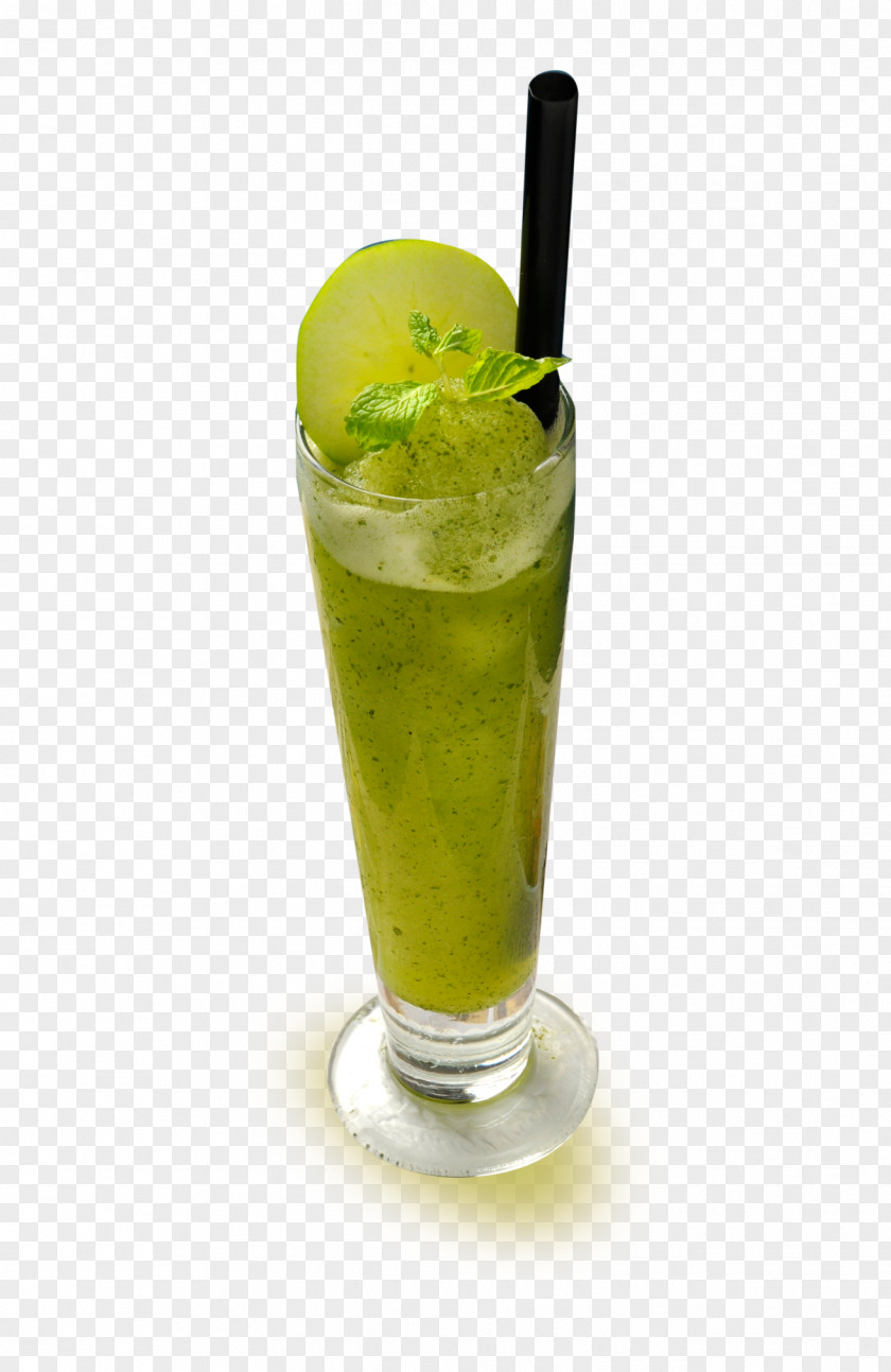 GREEN APPLE Juice Cocktail Garnish Mojito Limeade PNG