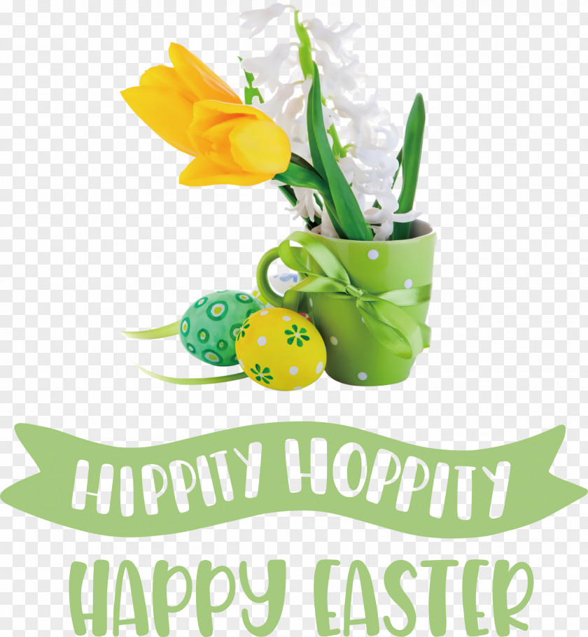 Hippity Hoppity Happy Easter PNG