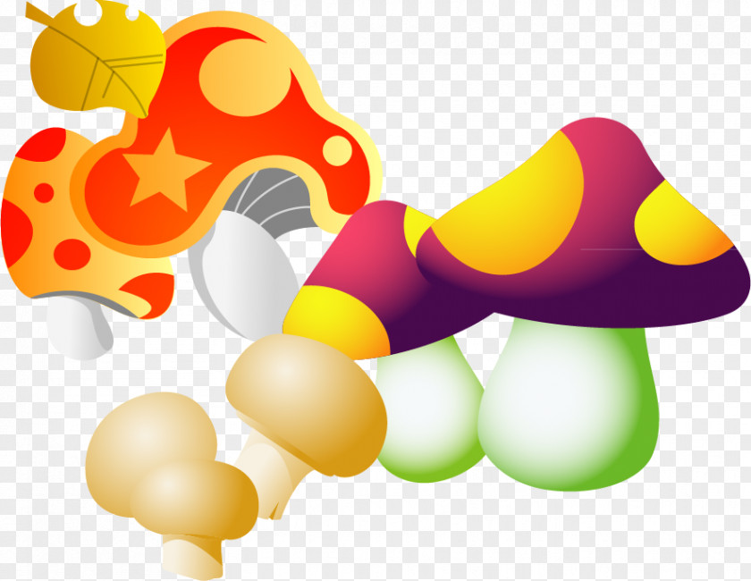 Mushroom Vector Material Download Illustration PNG