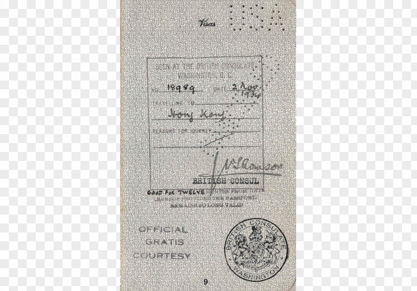 Passport Paper Document Font PNG