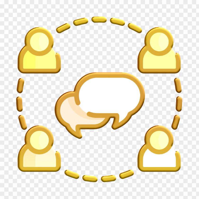 Symbol Group Icon Discussion PNG