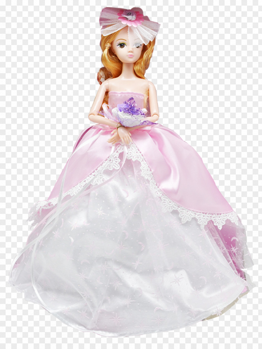 Barbie Doll Wedding Dress PNG