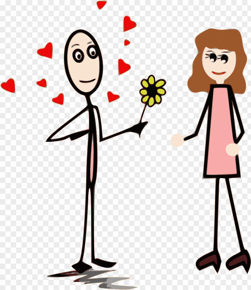 Couple Stick Figure Cartoon Villain Vector Love Clip Art PNG