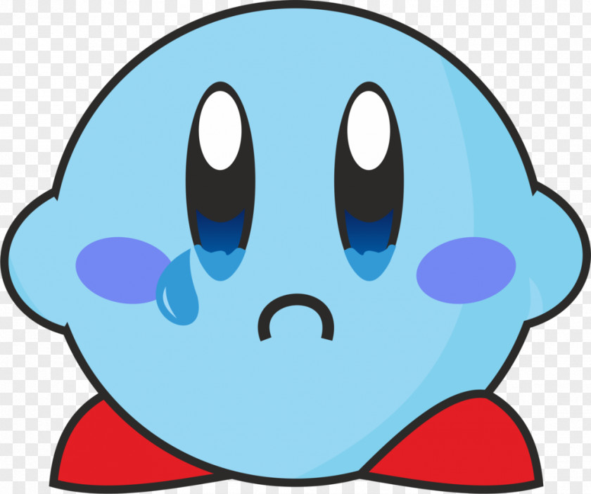 Kirby Crying Digital Art DeviantArt PNG