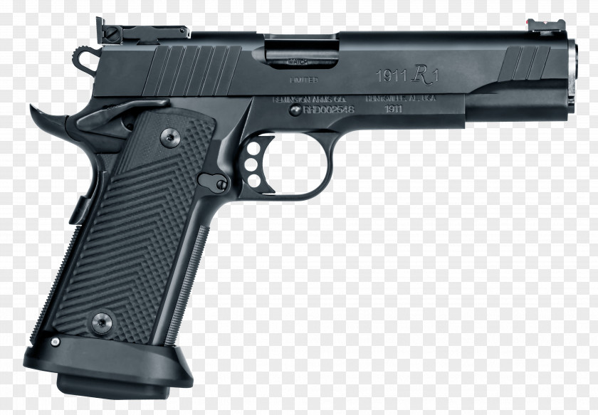 Remington Arms 1911 R1 .45 ACP Firearm M1911 Pistol PNG