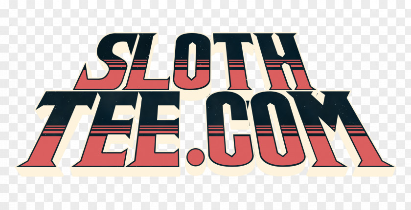 Sloth Hanging Logo Brand Font PNG