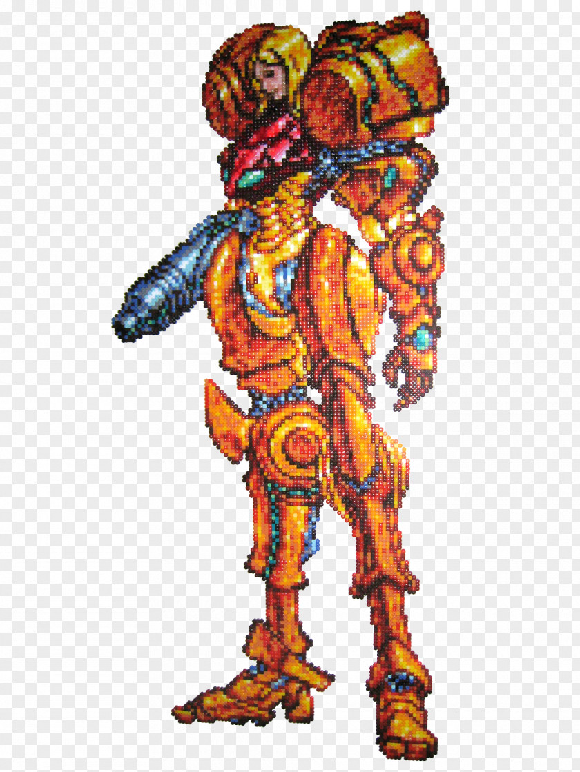 Sprite Metroid Prime Super Samus Aran Pixel Art PNG