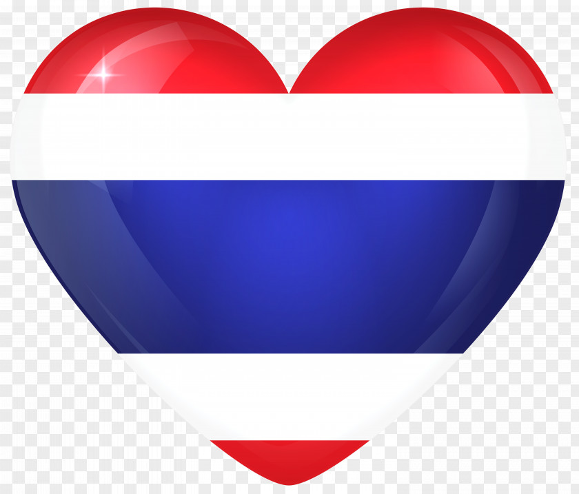 Thailand Flag Of Heart Uganda PNG