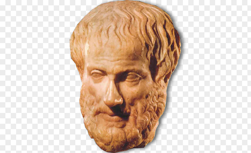 Aristotle With A Bust Of Homer On The Soul Ancient Greek Philosophy Philosopher Nous PNG
