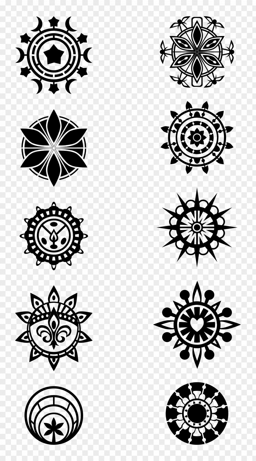 Circle Image Flower Vector Graphics PNG