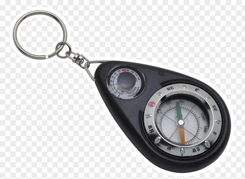 Compass Thermometer Key Chains Ήμισυ του παντός France PNG