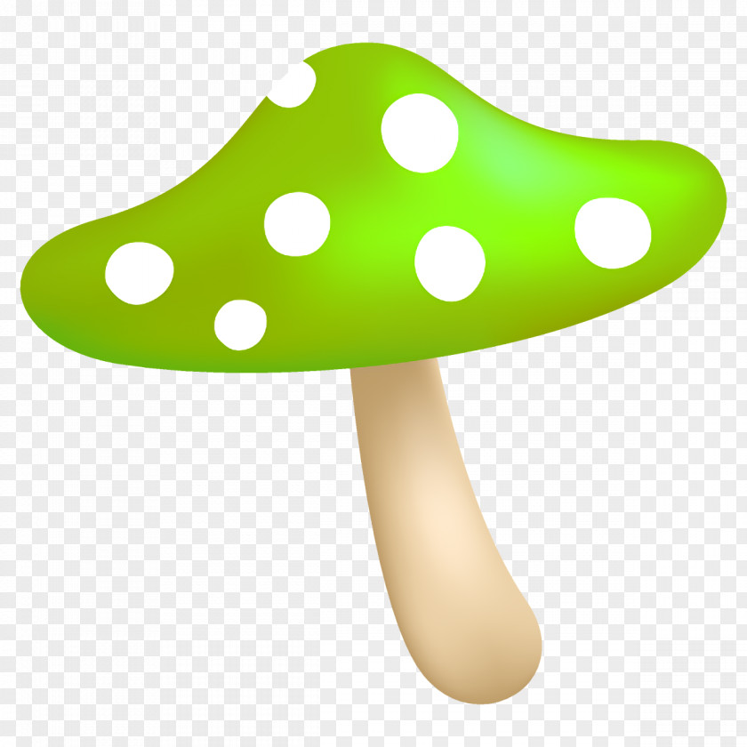 Green Mushroom Clip Art PNG