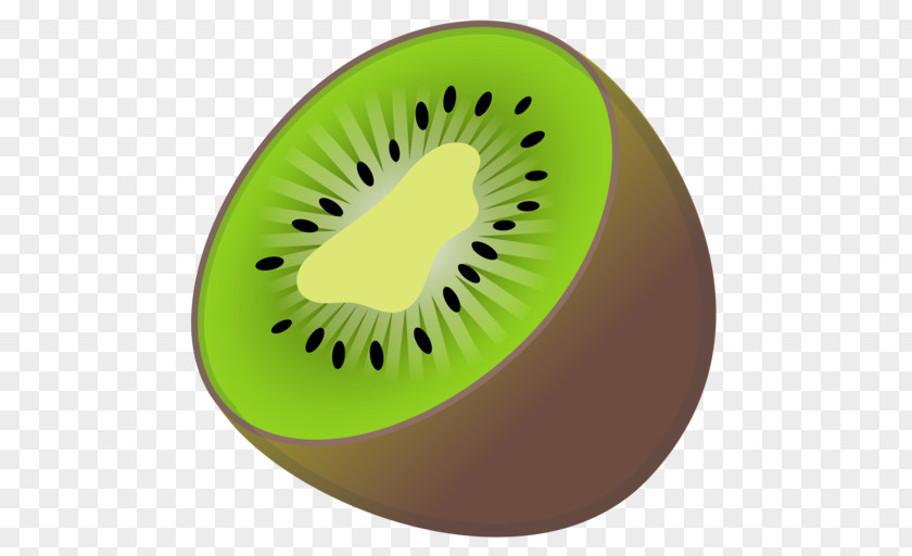 Kiwi Fruit Kiwifruit Emoji Actinidia Deliciosa Food PNG