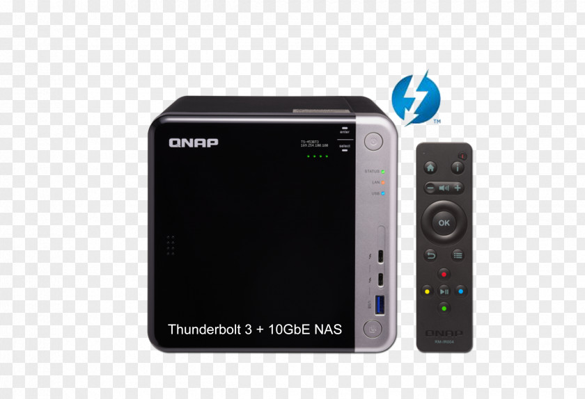 QNAP TS-453BT3-8G-US SAN/NAS/DAS Storage System Network Systems Computer Servers Serial ATA TS-863U-4G PNG