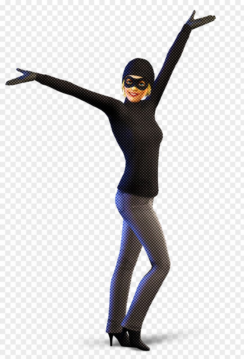 Standing Dancer Tights Arm Leg PNG