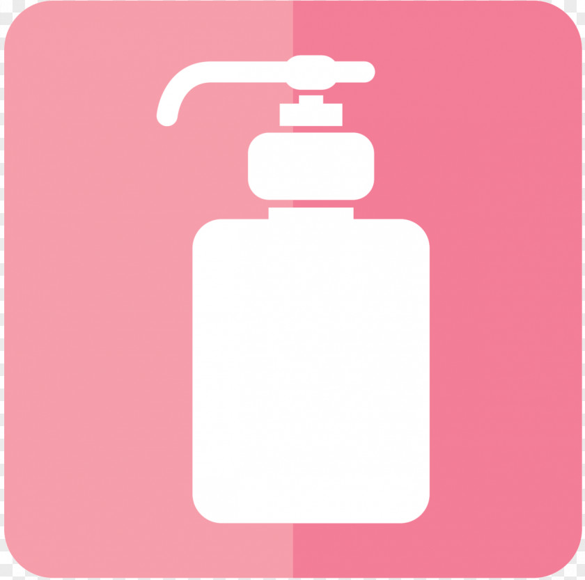 Bottle Product Design Pink M Rectangle Font PNG