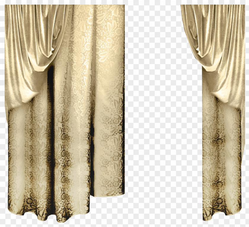 Devil City Shabby Curtains Christmas Animation PNG