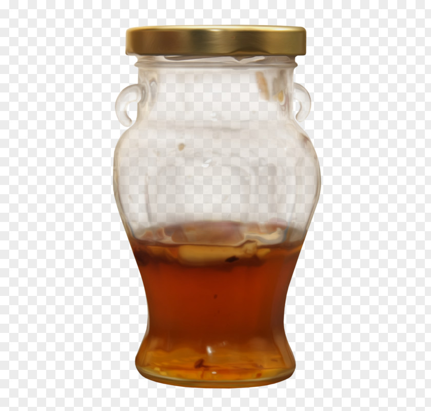 Glass Jar Honey PNG