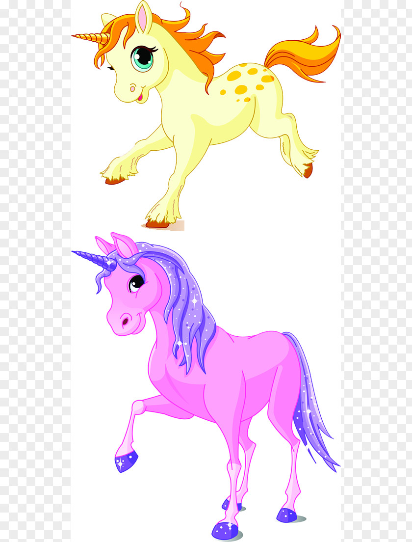 Unicorn Invisible Pink Cartoon Clip Art PNG