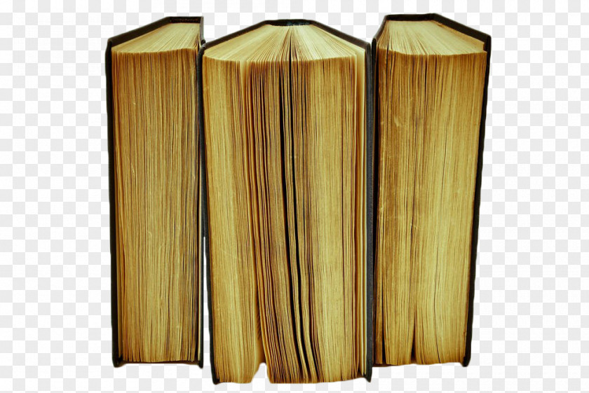 Yellow Old Book Used Paper PNG