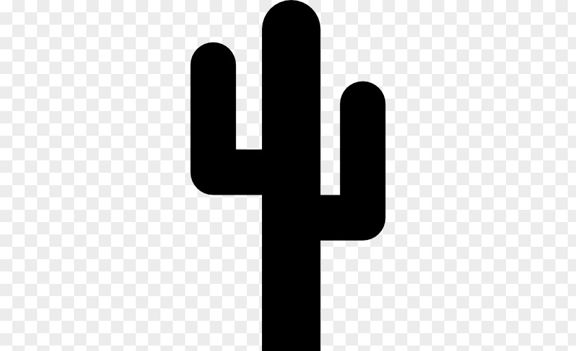 Cactus Vector Silhouette Clip Art PNG