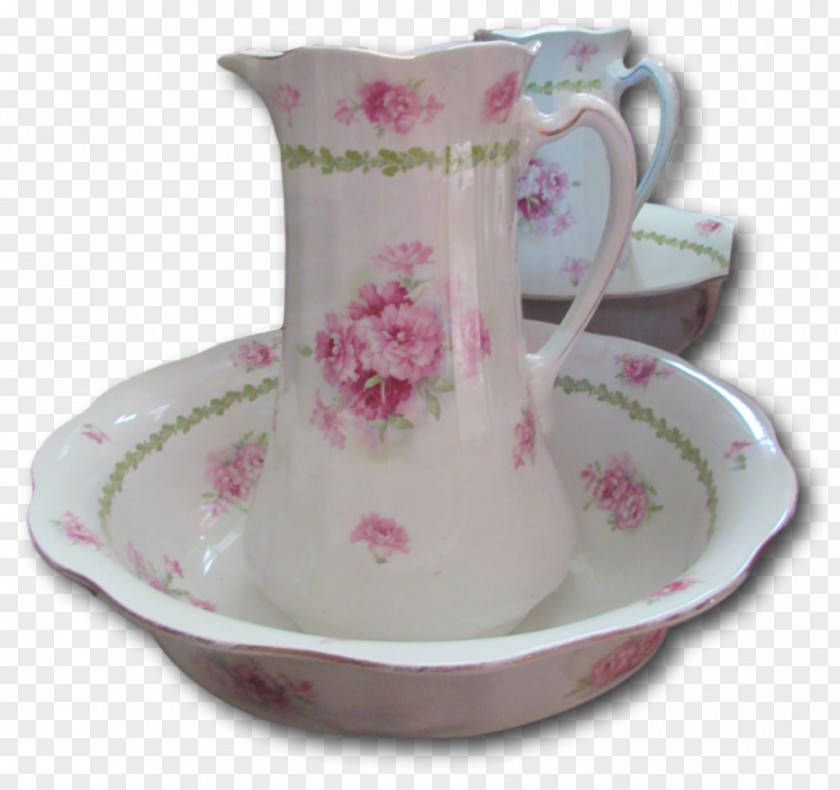 Cup Coffee Saucer Porcelain Jug PNG