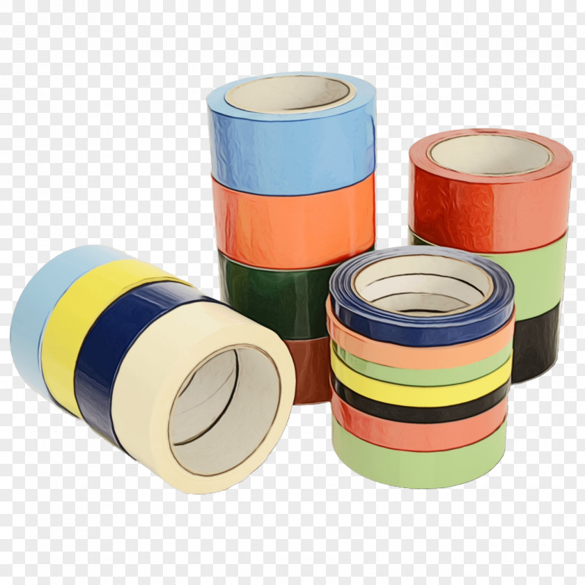 Cylinder Duct Tape Masking PNG