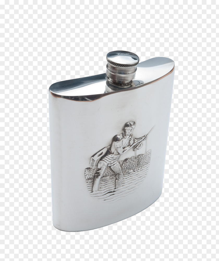 Hip Flask Silver Product Design PNG