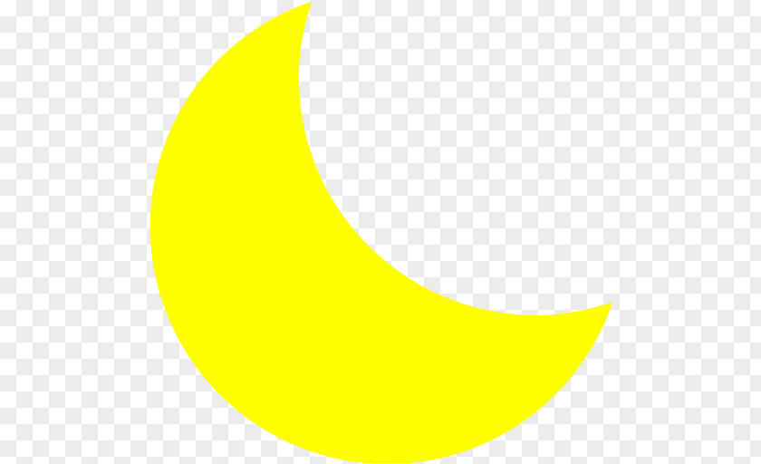 Moon Star And Crescent Yellow PNG