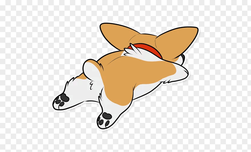 Dog Breed Pembroke Welsh Corgi Sticker Telegram PNG