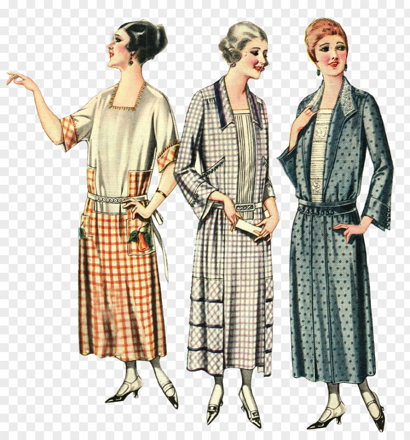 Dress Vintage Clothing Costume Design Skirt Pattern PNG