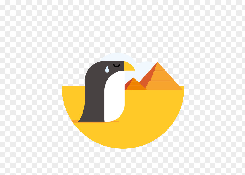 Flat Penguins Penguin Design PNG