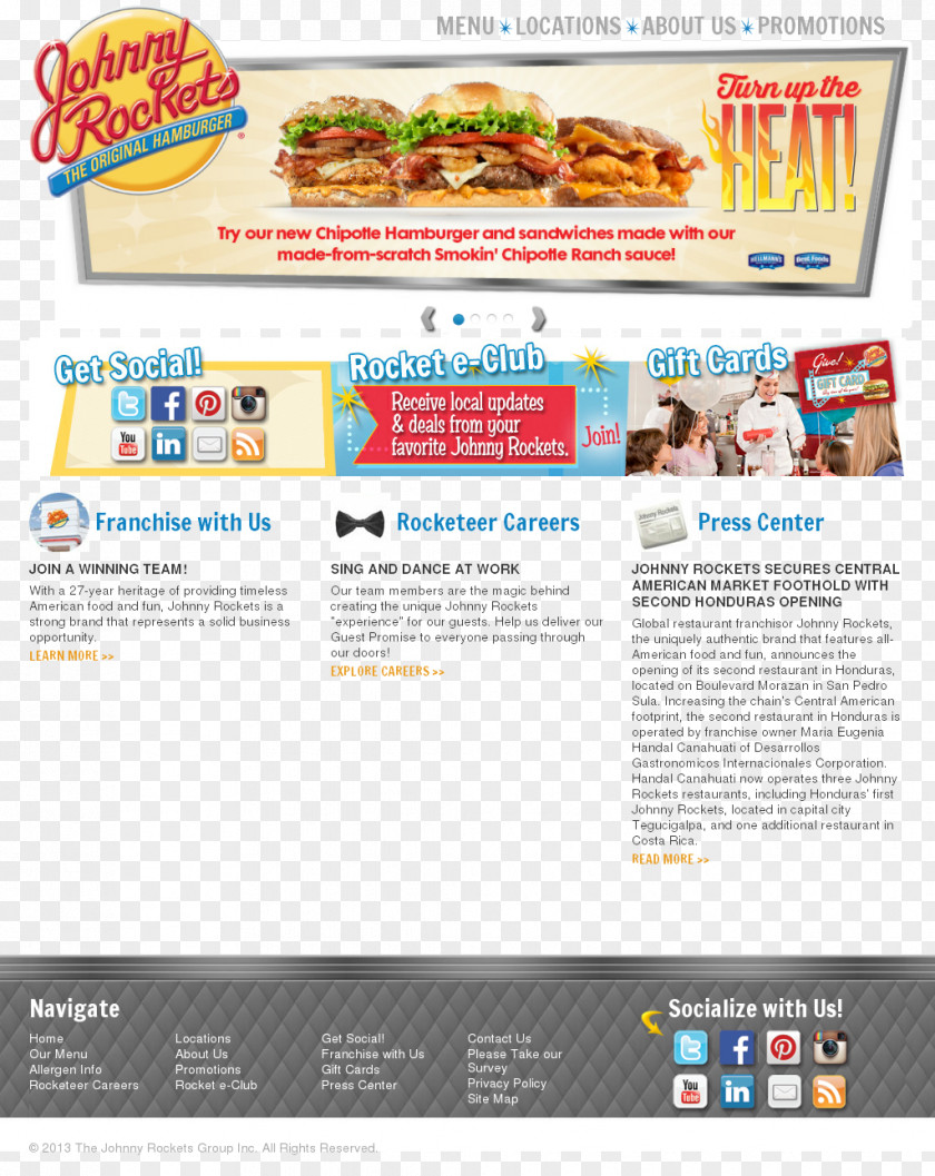 Johnny Rockets The Group Restaurant Food Five Guys PNG