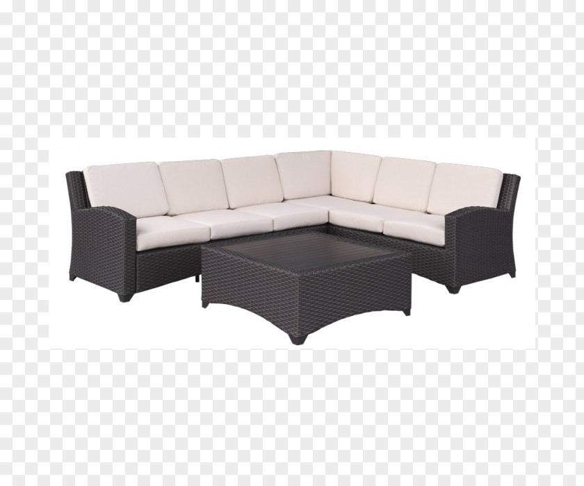 Patio Furniture Couch Table Ratan Garden PNG