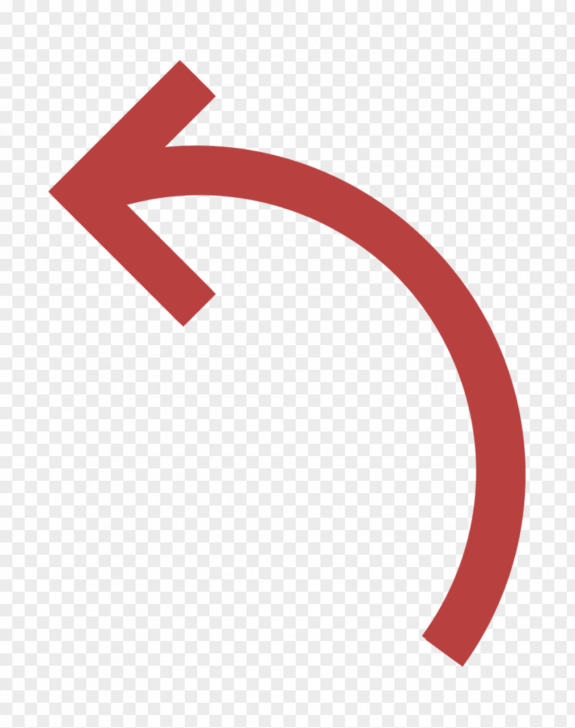 Solid Arrow Icon Curve PNG