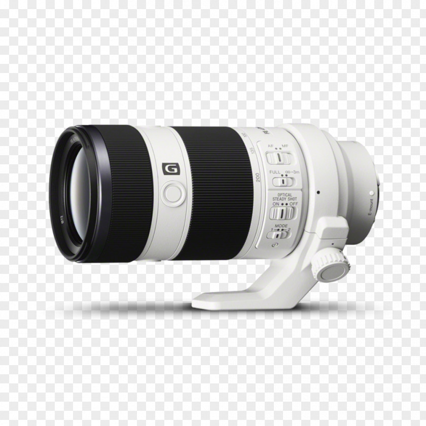 Sony E-mount FE 70-200mm F4 G OSS Camera Lens F-number PNG