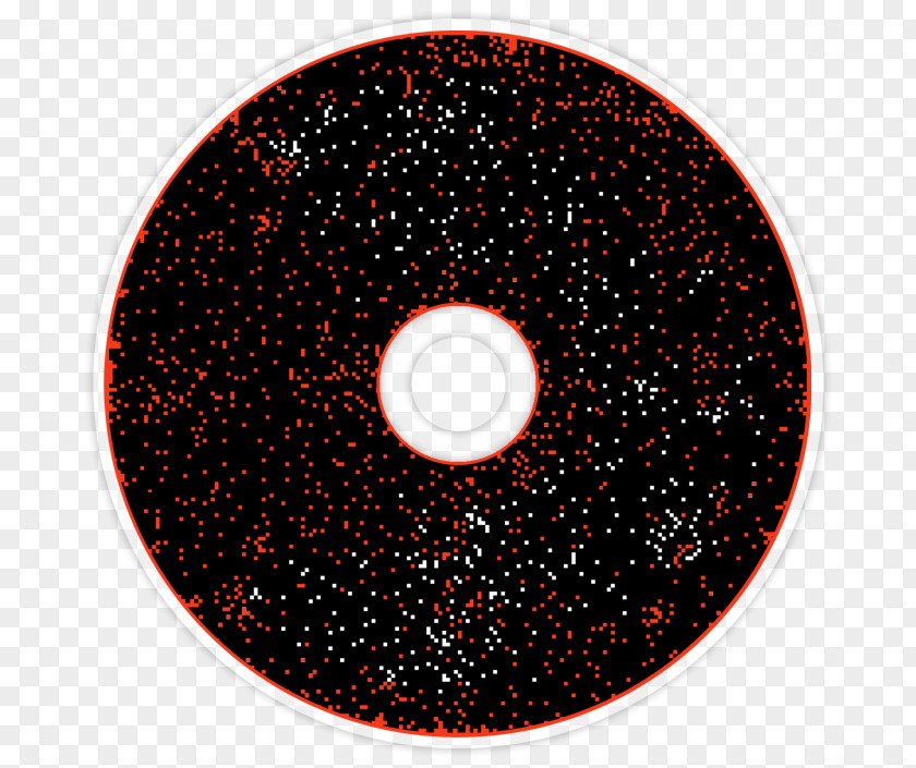 Dystopian Compact Disc Maroon Pattern PNG