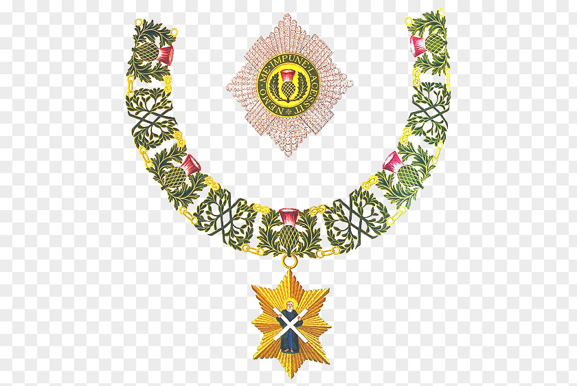 Order Of The Thistle Scotland Chivalry PNG